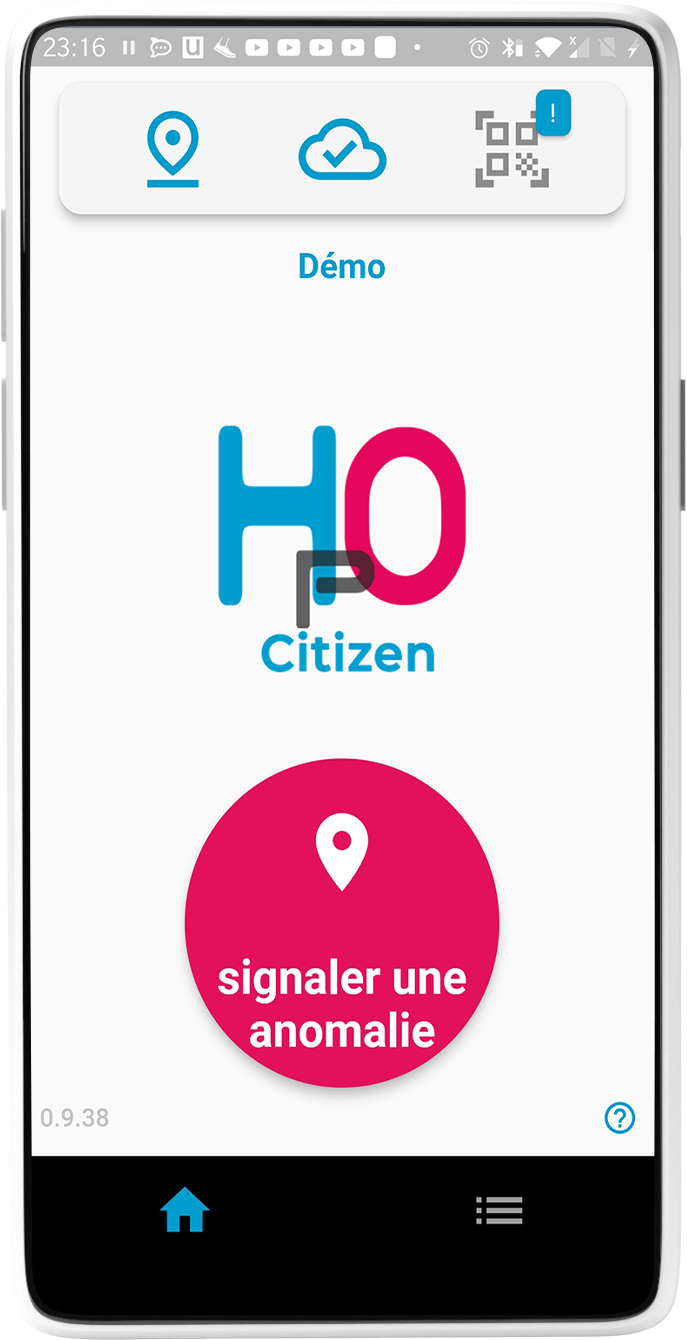 HpO Citizen mobile app